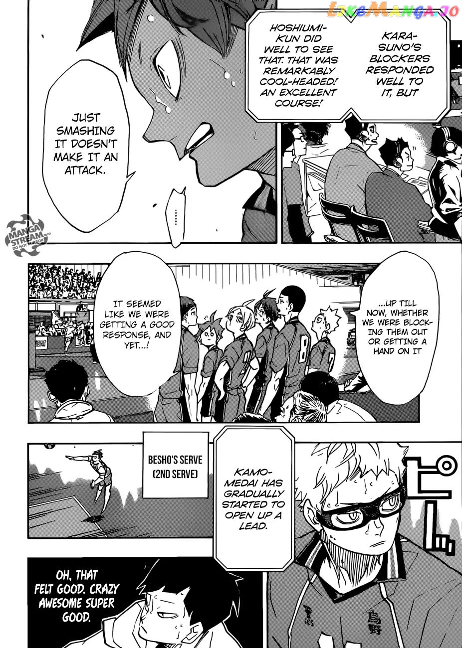 Haikyuu!!, Chapter 345 image 08